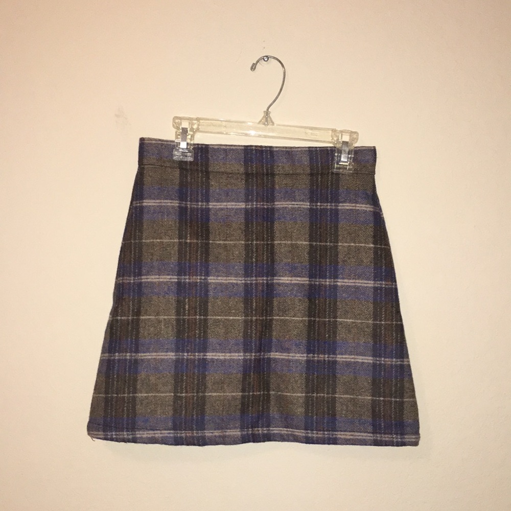 Boutique Plaid Skirt